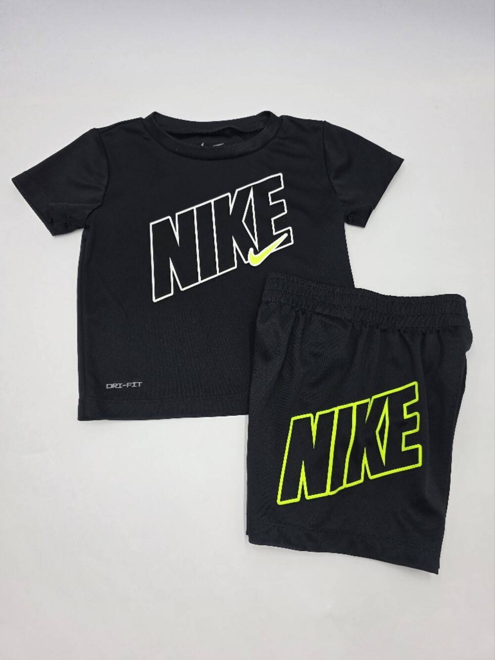 Nike baby boy Dri-Fit tee and shorts size 18 months